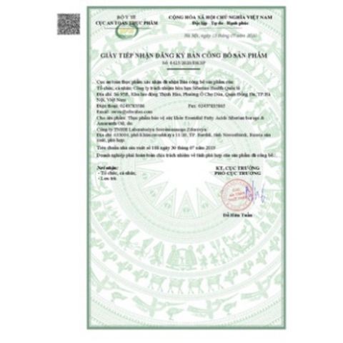 Dầu Borage & Amaranth Hỗ Trợ Sức Khỏe Tim Mạch - 30 Viên Essential Fatty Acids Từ Siberia Giúp Tăng Cường Đề Kháng