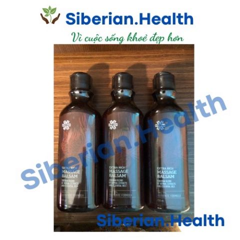 Dầu Massage Balsam Siberian Extra Rich 250ml - Chiết Xuất Thảo Mộc Tự Nhiên, Chăm Sóc Da Toàn Diện, Thư Giãn Cảm Giác