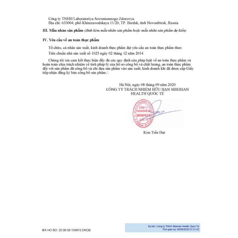 Novomin Formula 4 Siberian - Thực Phẩm Chức Năng Bổ Sung Vitamin A, C, E - 120 Viên Hỗ Trợ Sức Khỏe