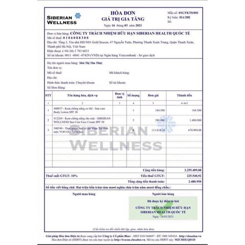 Kem Chống Nắng Siberian Wellness SPF 50 - Bảo Vệ Da Mặt, Ngăn Ngừa Tia UVA/UVB - 50ml, Chăm Sóc Da Mặt Mềm Mại