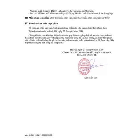 Essential Minerals Magnesium bổ sung Magiê hỗ trợ giảm căng thẳng và ngủ ngon- SIBERIAN WELLNESS – 60 viên