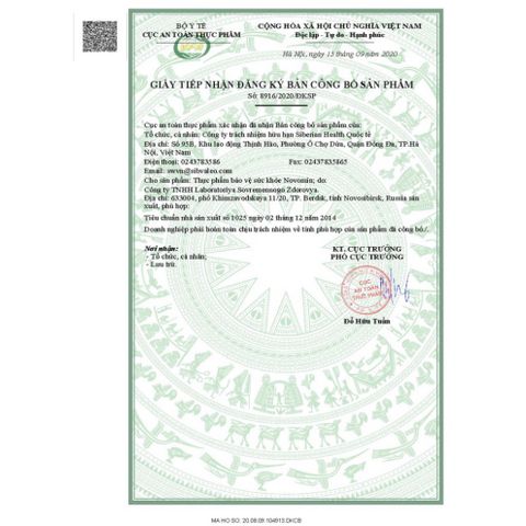 Viên uống Novomin Hobomin Fomula 4 - Tăng cường sức đề kháng và miễn dịch - 120 viên vitamin A, C, E từ Siberian Wellness