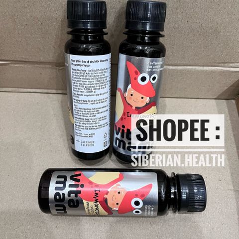 Siro Immunotops Tăng Sức Đề Kháng Cho Trẻ Em 95ml - Vitamin C Tự Nhiên, Không Đường, Hỗ Trợ Miễn Dịch Từ Thiên Nhiên