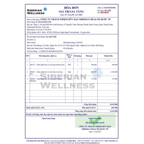 Healthy Rhythms - Viên uống hỗ trợ tăng cường sức đề kháng và sức khỏe, chứa nhân sâm Siberia, bổ sung vitamin - Hộp 60 viên