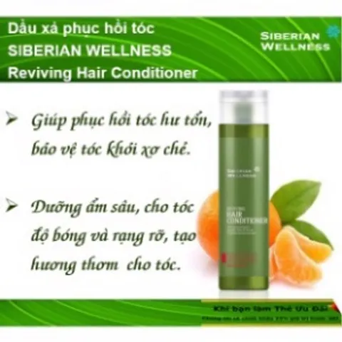 Dầu gội bình phục tóc SIBERIAN WELLNESS Reviving Shampoo
