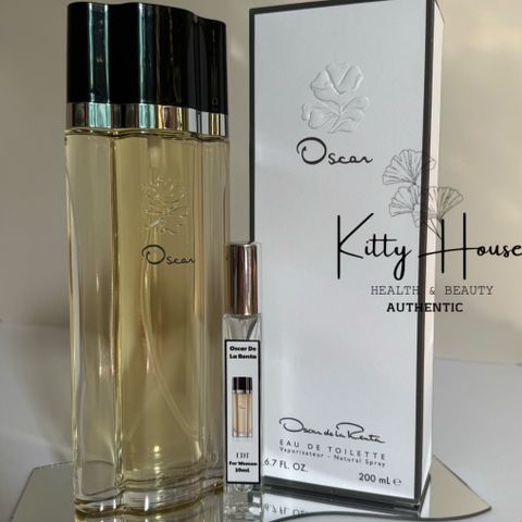 Nước hoa nữ Oscar De La Renta Eau de Toilette 10ml - Hương hoa nhài, hoa hồng, gỗ đàn hương, thích hợp cho dịp đặc biệt