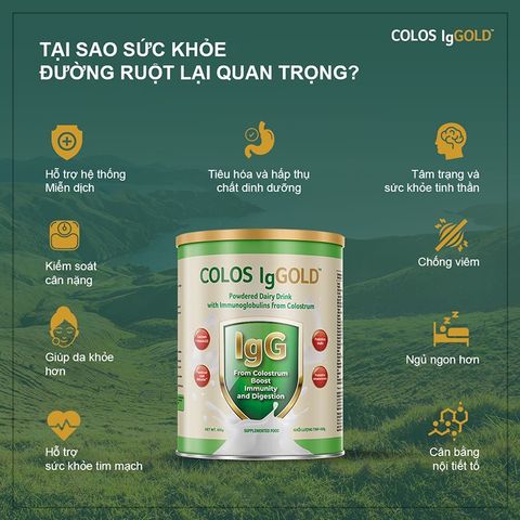 Sữa Non Colos lg Gold Chính Hãng 450g - Hỗ Trợ Phát Triển Trí Não và Thể Chất - Dinh Dưỡng Từ New Zealand cho Trẻ Em và Người Lớn