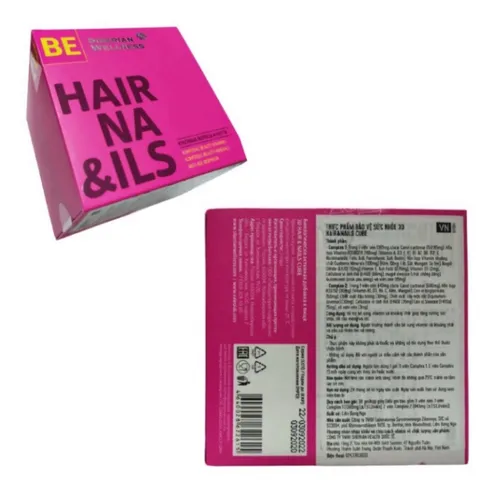 [Hỗ trợ móng, tóc] Thực phẩm bảo vệ sức khỏe 3D Hair & Nails Cube – 30 gói – Date T12/2026