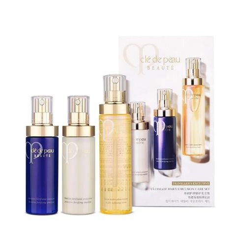 Set 3 Sữa Dưỡng Clé De Peau Ultimate Daily Emulsion - Chăm Sóc Da Trắng Sáng Mịn Màng Cao Cấp, Bổ Sung Độ Ẩm và Chống Oxy Hóa