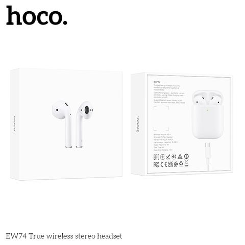 Tai Nghe Bluetooth EW74 Không Dây V5.4 Chính Hãng HOCO - Âm Thanh Chất Lượng, Thiết Kế Nhẹ, Hỗ Trợ Siri