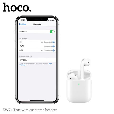 Tai Nghe Bluetooth EW74 Không Dây V5.4 Chính Hãng HOCO - Âm Thanh Chất Lượng, Thiết Kế Nhẹ, Hỗ Trợ Siri