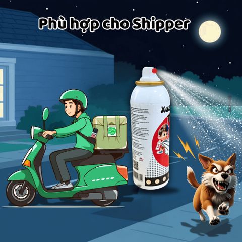 Bình Xịt Xua Đuổi Thú Dữ ASA - Phòng Vệ Khẩn Cấp Chống Hổ, Gấu, Sói, Rắn, An Toàn Cho Mọi Tình Huống Ngoài Trời