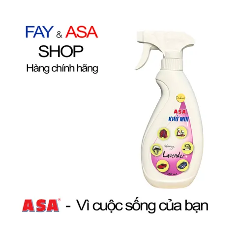 Khử Mùi ASA - Chất Khử Mùi An Toàn Gia Đình với Hương Lavender, En-Rosely, Sky Flower - Xịt Khử Mùi Hiệu Quả cho Nhà và Xe Hơi