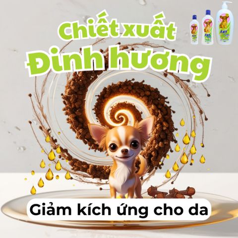 Dầu Tắm FAY Puppy Không Cay Mắt - Sữa Tắm Êm Dịu Cho Chó Con, Giúp Chó Mượt Mà và Thơm Thoảng