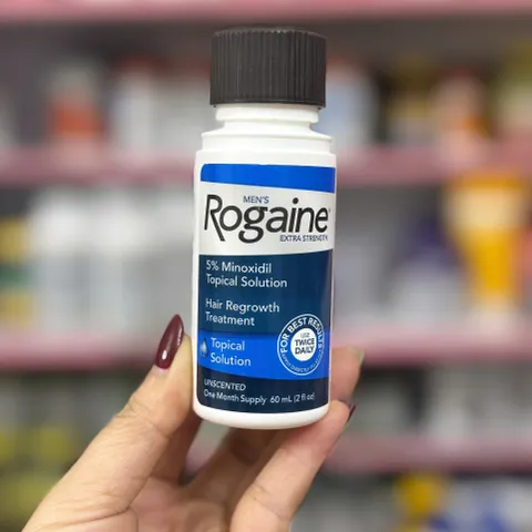 Set 3 chai -Rogaine Men’s 5% Minoxidil 60ml - Hỗ Trợ Mọc Tóc, Giảm Rụng Tóc Cho Nam Giới, Sản Phẩm Từ Mỹ 100%
