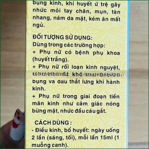 Cao Xuân Nữ Bổ Huyết Vĩnh Quang - Hỗ Trợ Điều Hòa Kinh Nguyệt, Giảm Đau, Tăng Cường Sức Khỏe Phụ Nữ - Chai 280ml Chính Hãng