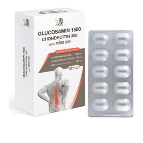 Thực phẩm hỗ trợ xương khớp GLUCOSAMIN 1500 PLUS MSM - Giải pháp phục hồi sức khỏe hiệu quả cho người thoái hóa khớp