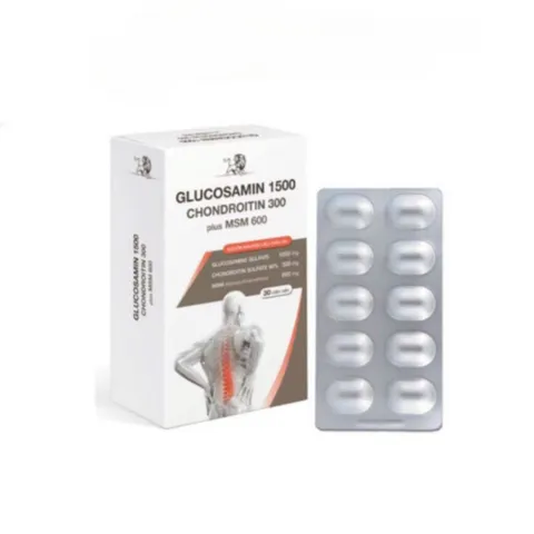 Thực phẩm hỗ trợ xương khớp GLUCOSAMIN 1500 PLUS MSM - Giải pháp phục hồi sức khỏe hiệu quả cho người thoái hóa khớp
