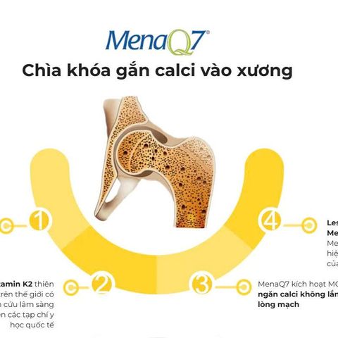 Midu MenaQ7 180mcg - Bổ Sung Canxi Hữu Cơ Tăng Chiều Cao Cho Trẻ Em Và Phụ Nữ Mang Thai - Vitamin D3 K2 Ổn Định Xương