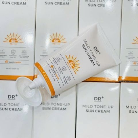 Kem chống nắng Dr+ Samjin Hàn Quốc tuýp 60ml