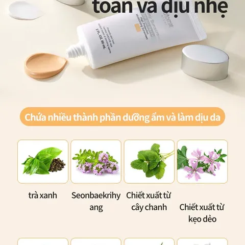 Kem chống nắng Atomy Hàn Quốc tuýp 60ml