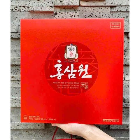 Nước hồng sâm Won chính phủ Kgc Hàn Quốc hàng hộp 30x70ml