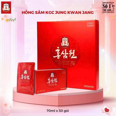 Nước hồng sâm Won chính phủ Kgc Hàn Quốc hàng hộp 30x70ml