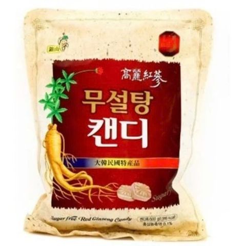 Kẹo sâm không đường nội địa Hàn Quốc bịch 500gr