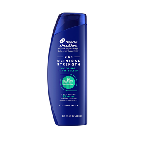 Dầu Gội Head & Shoulders Clinical Strength 400ml - Chống Gàu Nặng và Viêm Da Tiết Bã, Giảm Ngứa Hiệu Quả