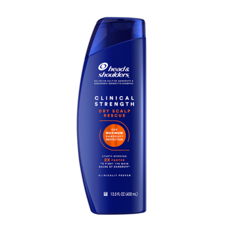 Dầu Gội Head & Shoulders Clinical Strength 400ml - Chống Gàu Nặng và Viêm Da Tiết Bã, Giảm Ngứa Hiệu Quả