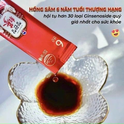 Tinh Chất Hồng Sâm Pha Sẵn KGC Jung Kwan Jang Everytime Original 30 Gói hậu duệ Everytime Kgc