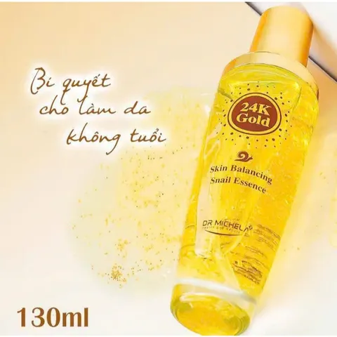 Tinh chất serum vàng 24K Gold Dr.Michela Hàn Quốc dưỡng ẩm sáng da mờ thâm