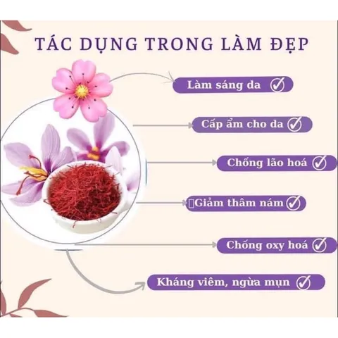 Nhuỵ hoa nghệ tây loại 1 xịn hộp 1g