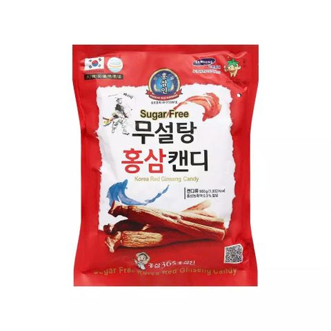 [Giá sỉ] Kẹo sâm không đường Hàn Quốc Gói 500g, Kẹo cho người tiểu đường