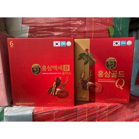 Nước hồng sâm linh chi tổng hợp Q, Qplus hộp 30gx50ml