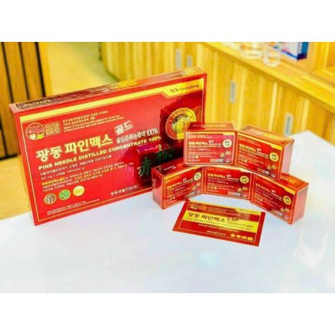 Tinh Dầu Thông Đỏ Kwangdong nội địa Hàn Quốc hộp 120 viên