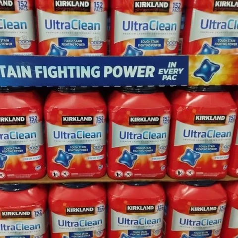 Viên giặt xả kháng khuẩn Ultra Clean - Kirkland Signature Ultra Clean 152 viên
