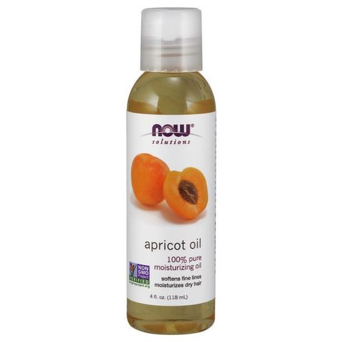 Dầu Mơ 100% Nguyên Chất - Dưỡng Ẩm Da, Tóc, Chống Lão Hóa - NOW Foods 118ml