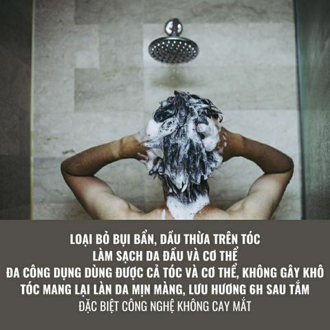 Sữa Tắm Gội Nam 2 in 1 Coast Hair & Body Mỹ - Dưỡng Da & Tóc, Hương Biển Tươi Mát, Dung Tích 946ml
