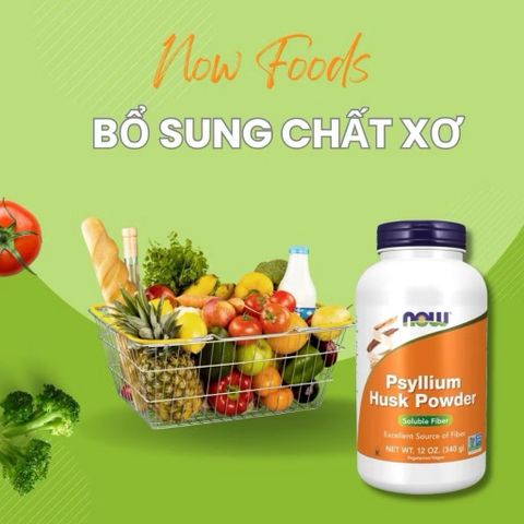 Viên uống chất xơ Psyllium Husk chiết xuất vỏ mã đề giúp giảm nhanh táo bón
