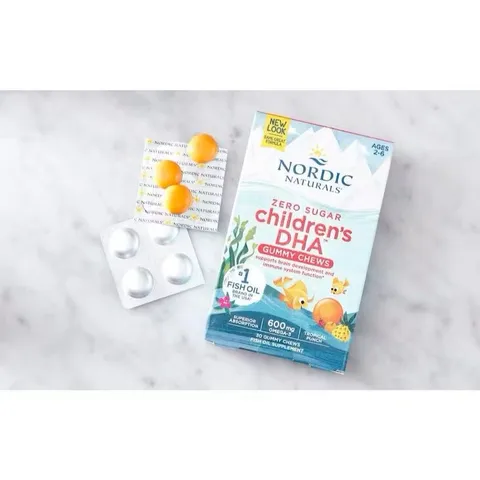  Kẹo bổ sung Omega 3 cho bé từ 3 tuổi của Nordic Naturals