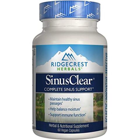 [Date 8/2025] Viên uống hỗ trợ viêm xoang, nghẹt mũi Sinus Clear Ridgecrest Herbal