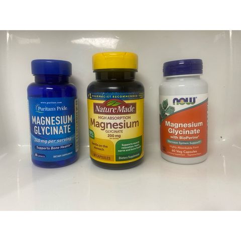 Viên bổ sung Magie hàm lượng cao, dễ hấp thu Magnesium Glycinate_Small Familly