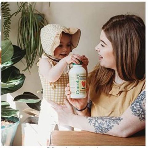 [Date 1/2025] Canxi hữu cơ d3 cho bé kèm kẽm CHILDLIFE Mỹ calcium 473ml