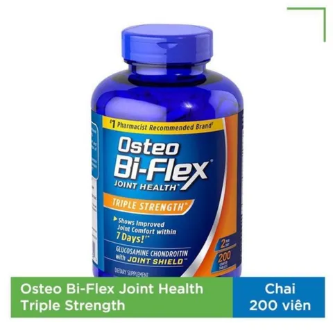 [Date 5/2026] Viên bổ khớp Osteo Bi-Flex Triple Strength Glucosamine Chondroitin 200 viên