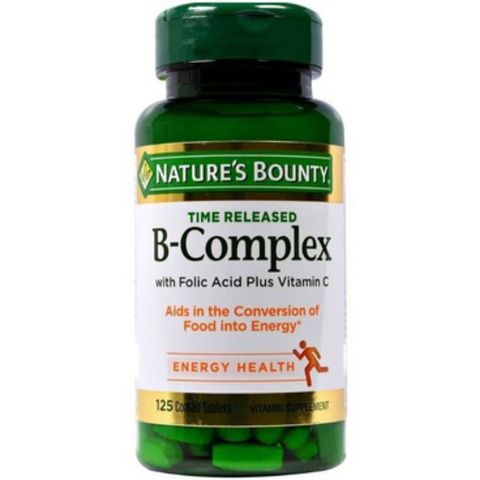 Viên uống tổng hợp Vitamin B Complex với Axit Folic và Vitamin C - Hỗ trợ sức khỏe tim mạch và miễn dịch tự nhiên