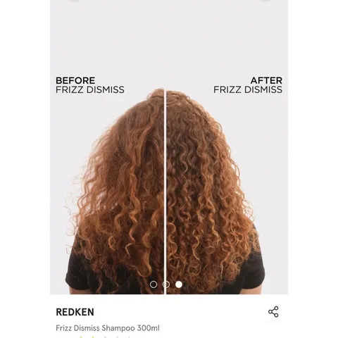 Dầu gội đầu chống rụng tóc Redken frizz Dismiss