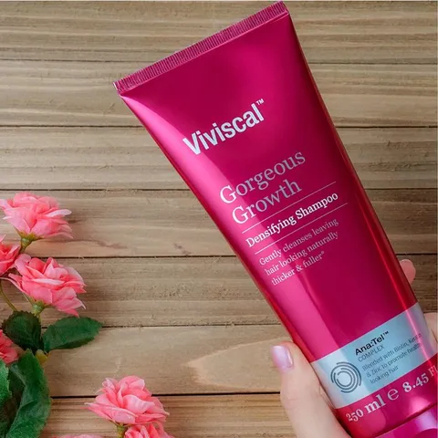 [Hàng Mỹ] Dầu gội/Dầu xả/Dầu dưỡng mọc tóc, làm dày tóc VIVISCAL Gorgeous Growth 250ml