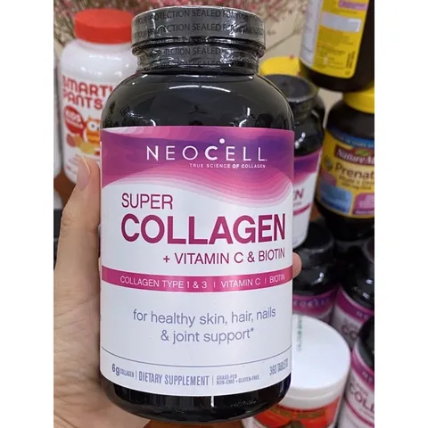 Viên / nước NEOCELL SUPER COLLAGEN + C + BIOTIN 360v