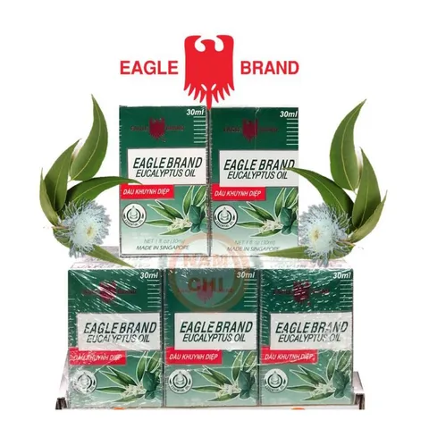 Dầu Khuynh Diệp Eagle Brand BST's Eucalyptus Oil 30ml Của Mỹ (Chuẩn USA